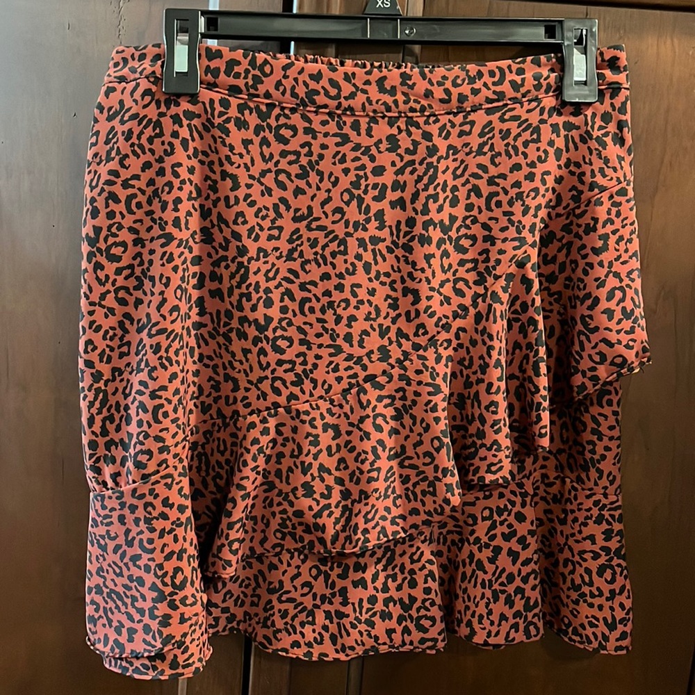 Altar’d State animal print skirt